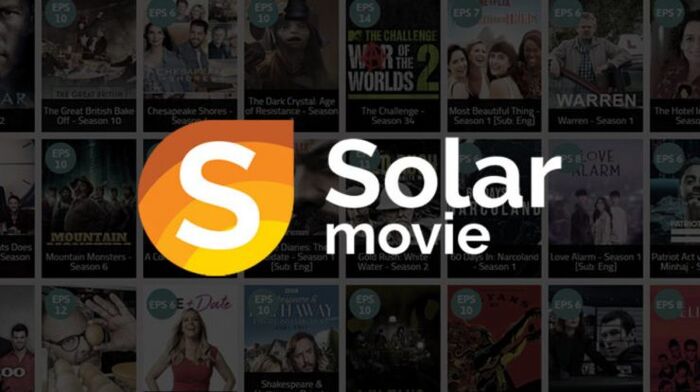 SolarMovie streaming interface showcasing high definition movies and TV shows